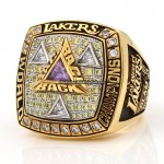 2002 Los Angeles Lakers Championship Ring/Pendant(Premium)